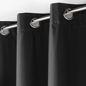 Fekete termo függöny 140x260 cm Icemount – douceur d'intérieur