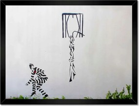 Poszterek keretben 40x30 Graffiti Utcaművészet