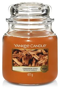Cinnamon Stick, Yankee Candle illatgyertya, közepes üveg (fahéj, szegfűszeg)