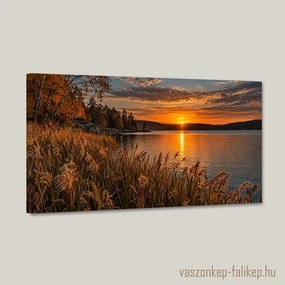 Aranyóra a tónál falikép – kézműves minőség 40x23 cm