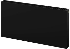 Mexen Flat CCF22, panelradiátor 900 x 600 mm, alsó középső csatlakozás, 1320 W, fekete, W6C22F-090-060-70