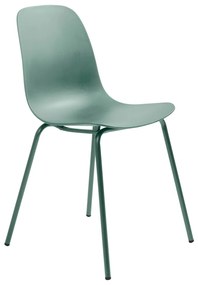 Whitby design szék, világoszöld PP