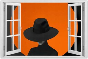 Poszterek 90x60 Elegancia a kalapban