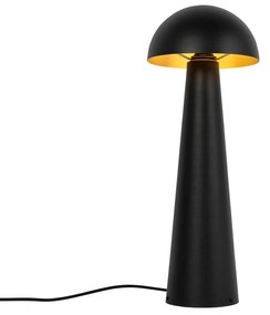 Kültéri állólámpa fekete 65 cm - Mushroom