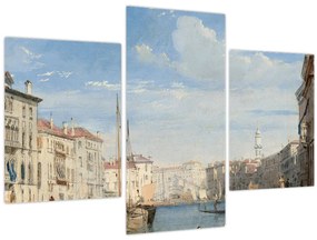 Kép - Richard Parkes Bonington, The Grand Canal, reprodukciók (90x60 cm)