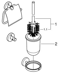 GROHE 412042430 - START kiegészítőkészlet fekete