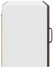 Fali konyhaszekrény ajtóval Barna Tölgy 50 x 31 x 40 cm Faanyag