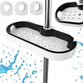 Fürdőszobai Polc Zuhanyrúdra Szerelhető, Függesztett Zuhanypolc