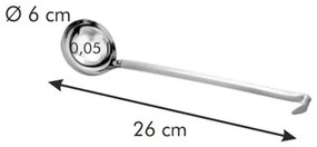 Tescoma GrandCHEF merőkanál átmérője 6 cm, 0,05 l, 6 cm átmérőjű