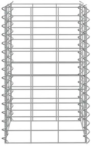 3 db vas gabion magaságyás 30 x 30 x 50 cm