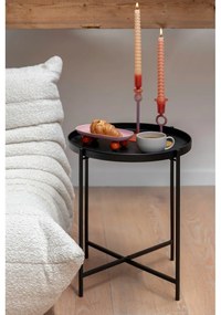 Fém kerek tárolóasztal ø 40 cm Meseta – Leitmotiv