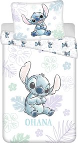 Disney Lilo és Stitch, A csillagkutya Ohana White ágyneműhuzat 140×200cm, 70×90 cm