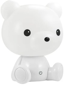 LED Szabályozható gyerek éjjeli lámpa 2,5W/230V fehér medve