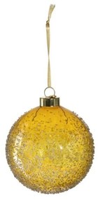 LEONARDO CALDO karácsonyfa gömb 10cm, arany