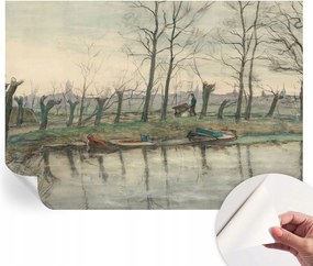 Dekoratív öntapadós fotótapéta Hálószobába Téli táj 312x219