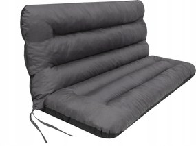 Kerti párna hintaágyhoz háttámlával, padhoz vízálló 120x110cm