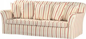 Dekoria Tomelilla 3 személyes összecsukható kanapé huzat Ikea piros