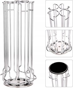 Kávékapszula Tartó Állvány 28 Db Kávédapszula Lavazza Mio Forgatható RK364