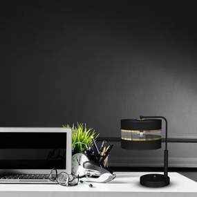 Asztali lámpa ULTIMO 1xE27/60W/230V fekete