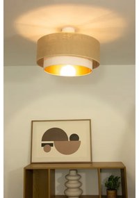 SARTA felületre szerelhető csillár 1xE27/60W/230V fehér/juta