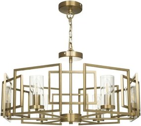 MAYTONI H009PL-06G BOWI Glamour Függesztett Lámpa Átlátszó, Arany E14 IP20