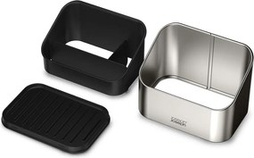 Fényes ezüstszínű fém mosogatóeszköz tartó Surface – Joseph Joseph