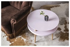 UFO grafitszürke dohányzóasztal, ⌀ 57 cm - Ragaba