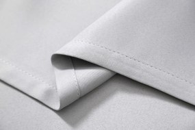 OXFORD LIGHT világosszürke függöny 140x250 cm Felfüggesztés: Hullámos sínszalag