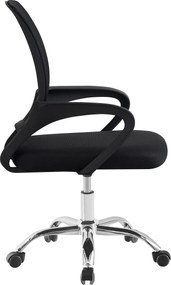 Irodai szék, fekete/fekete, DEX 4 NEW