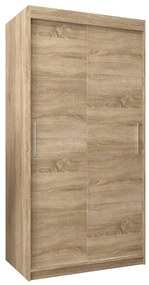Ruhásszekrény 100 cm Toki (szonoma tölgy + szonoma tölgy). 1064802