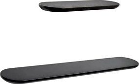 Fekete polc készlet 2 db-os 55 cm Arely – Kave Home