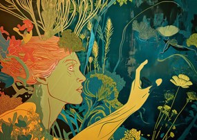 Poszter 29,7x21cm Hívás Flórába