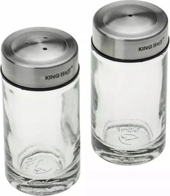 Só- és borsszóró Kinghoff üveg