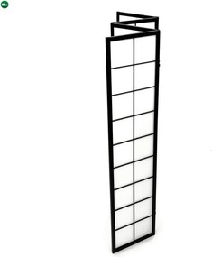 Fekete Tömörfa Paraván. EF-E804 BK