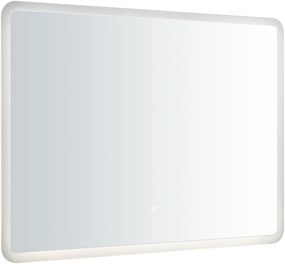 Nordlux Dovina tükör 80x60 cm négyszögletes világítással fehér 2310271000