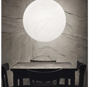 Ideal Lux - Csillár zsinóron CARTA 1xE27/60W/230V átm. 60 cm fehér