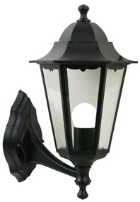 NORDLUX Cardiﬀ kültéri fali lámpa, fekete, E27, max. 60W, 74371003