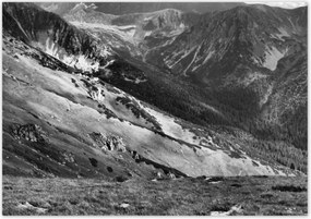 Poszterek 100x70 Tátra Lengyel hegyek Kilátás