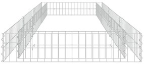 Horganyzott acél gabion magaságyás 300 x 100 x 20 cm