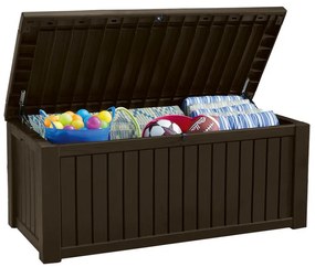 Keter Kerti tároló doboz ROCKWOOD Barna 65 x 76 x 155 cm