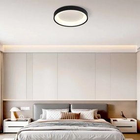 Brilagi - Dimmelhető LED mennyezeti lámpatest FALCON MODERN LED/54W/230V 60 cm, fekete + távirányító