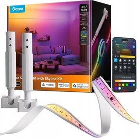 Led Szalag Rgb Világítás Govee H61B8 4M Neon Fénycsík Tv App