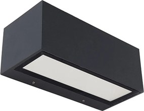 LUTEC 5189112118 GEMINI Modern Kültéri Fali Lámpa LED IP54
