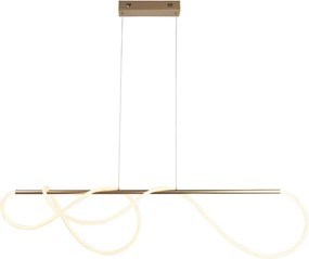 ENDON 97629 ATTALEA Modern Led Függesztett Lámpa Fehér, Arany LED IP20