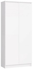 Polcos szekrény - Akord Furniture 80 cm - fehér