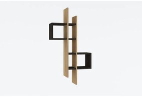 Fali polc Emse - Sapphire Oak, Anthracite