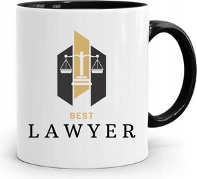 Fekete Bögre Ügyvédnek Mr. Mecenas fényképes nyomattal