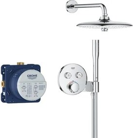 Grohe Precision SmartControl zuhanyrendszer vakolat alatti résszel együtt króm 34878000 G34878000