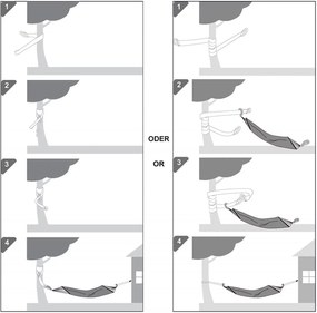 Relax kerti függőágy 2 személy részére