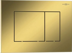Mexen Tex 02 öblítőgomb, pezsgő arany fényes - 6102-08